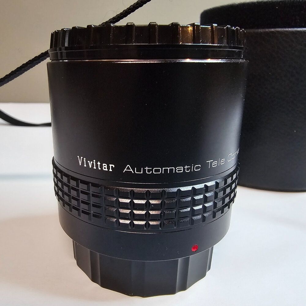 Vivitar Automatic Tele Converter Lens 3x-22 35mm With Carrying Case